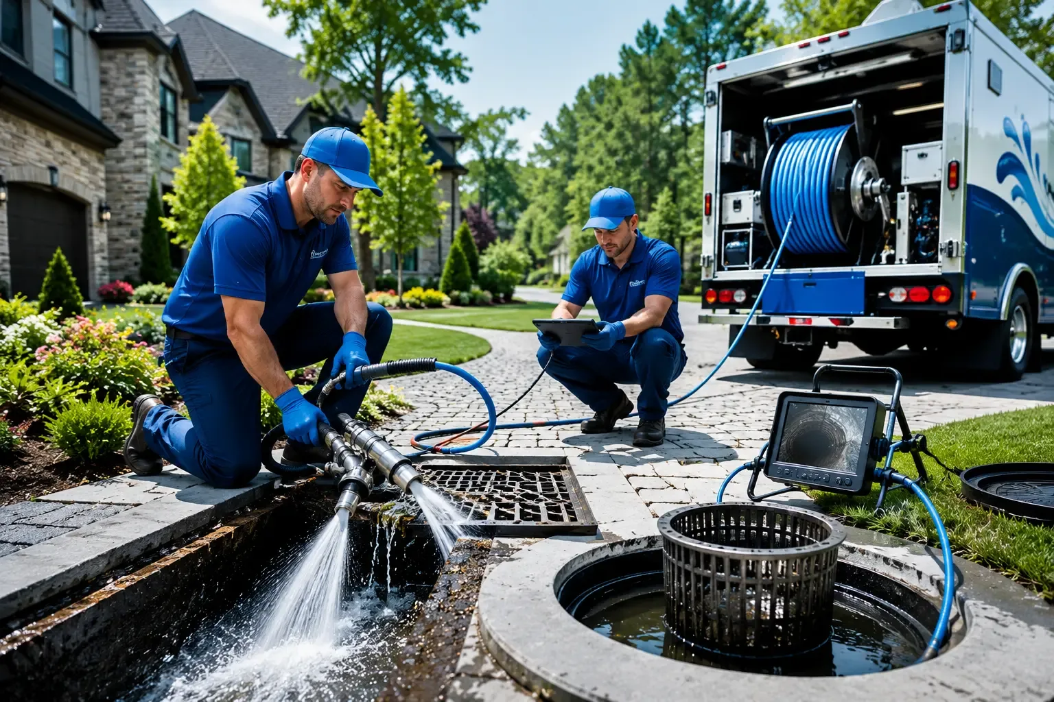 Local outdoor drain cleaning professionals in Ellis, KS