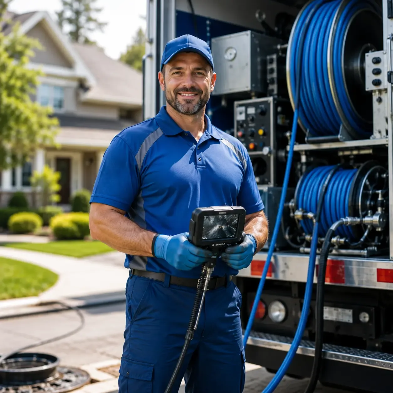 Local outdoor drain cleaning specialists in Ellis, KS